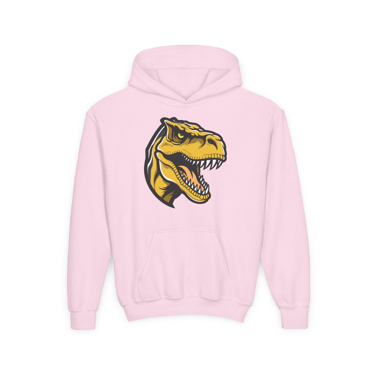 Youth Heavy Blend Hooded Sweatshirt - Tyrannosaurus rex