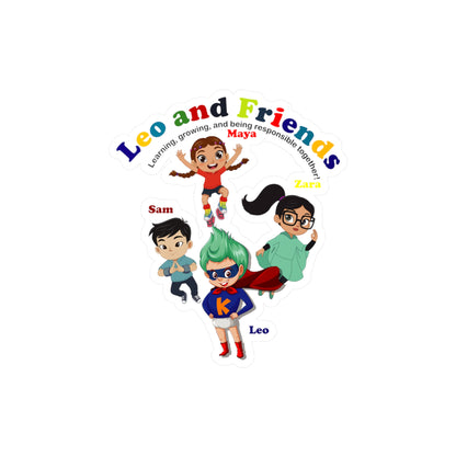 Halloween Kiss-Cut Vinyl Decals – Leo & Friends - Learning and growing - [[{"value":"Wonderwear Kid"}]]
