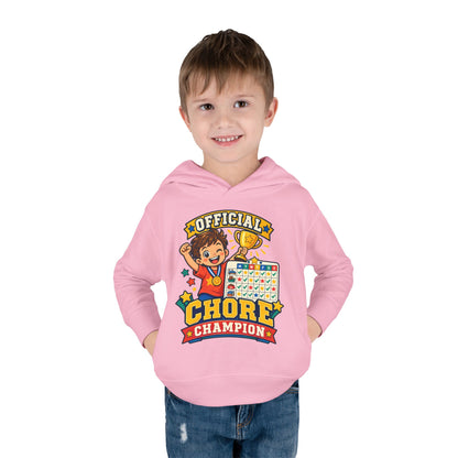Toddler Hoodie — Official Chore Champion Badge