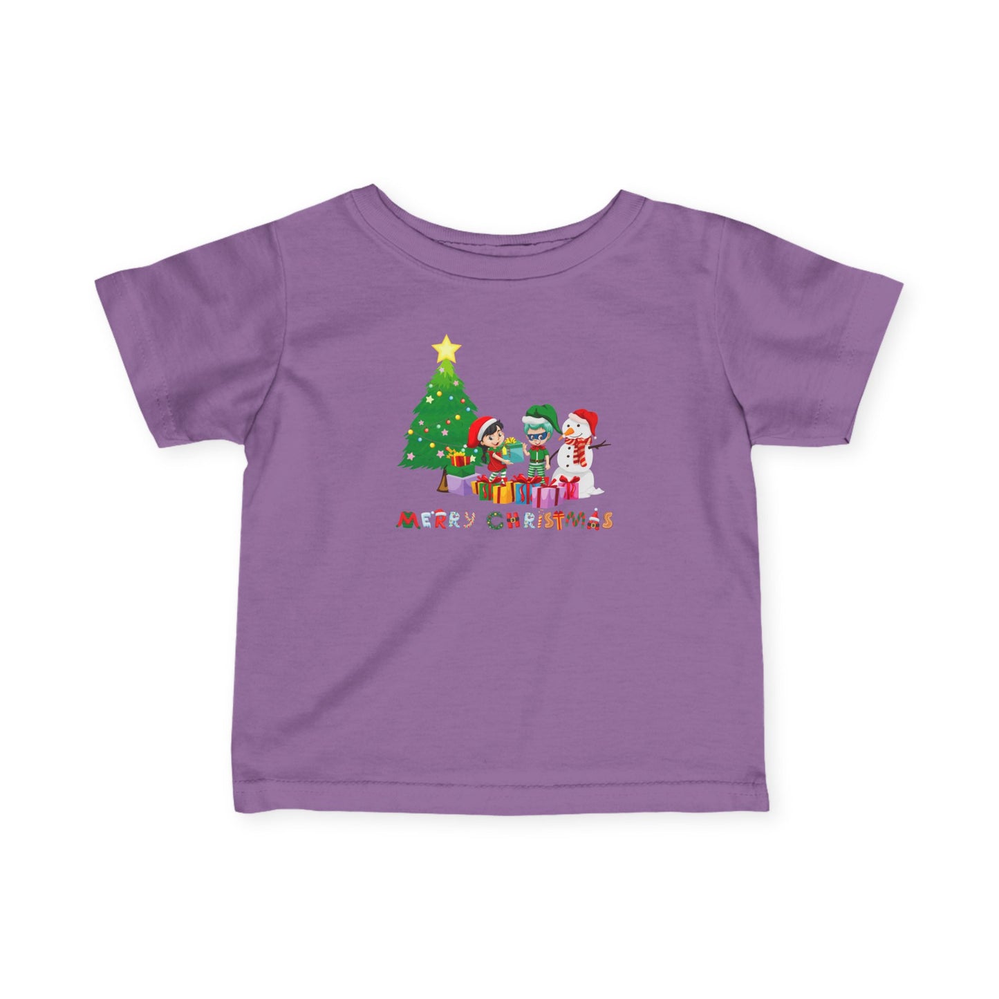 Infant Fine Jersey Tee - Super kiddo preparing gifts - [[{"value":"Wonderwear Kid"}]]