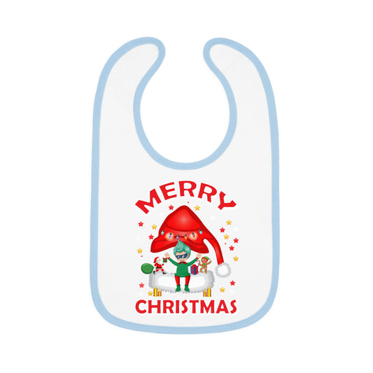 Baby Bib - Merry christmas - [[{"value":"Wonderwear Kid"}]]