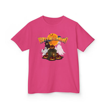 Kids Heavy Cotton™ Tee - Happy holloween - cemetery - [[{"value":"Wonderwear Kid"}]]