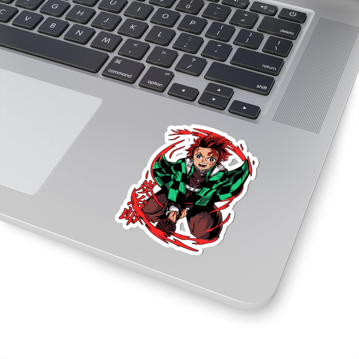 Kiss-Cut Stickers - Tanjiro sun breathing technique