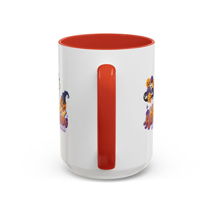 Accent Coffee Mug - Happy halloween trick or treat - [[{"value":"Wonderwear Kid"}]]