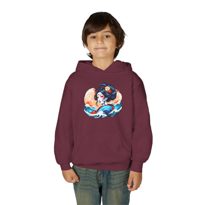 Kids Japanese Beauty Hoodie Printify