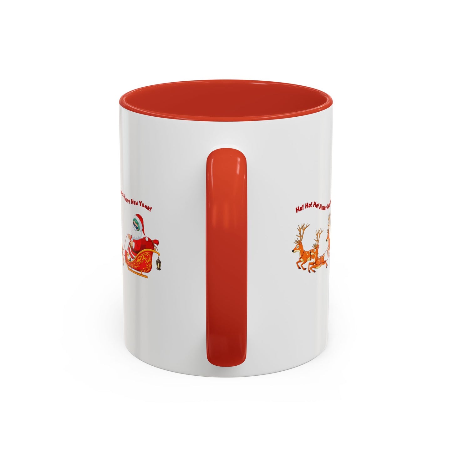 Accent Coffee Mug - Santa kiddo