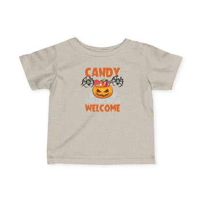 Infant Fine Jersey Tee - Candy collectors by super kiddo Printify