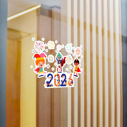 Christmas Kiss-Cut Vinyl Decals – Super kiddo and other hero - [[{"value":"Wonderwear Kid"}]]