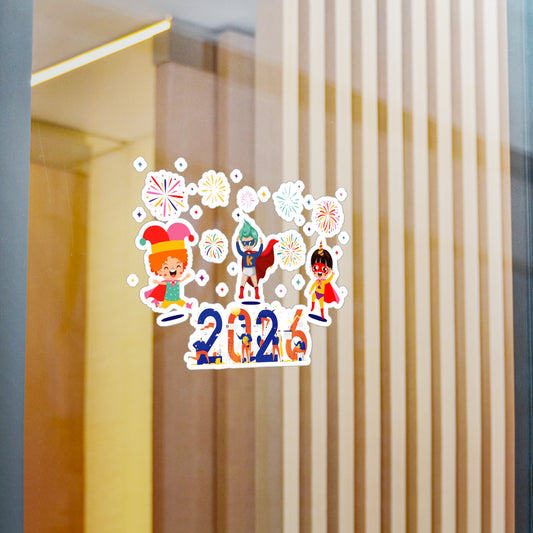 Christmas Kiss-Cut Vinyl Decals – Super kiddo and other hero - [[{"value":"Wonderwear Kid"}]]
