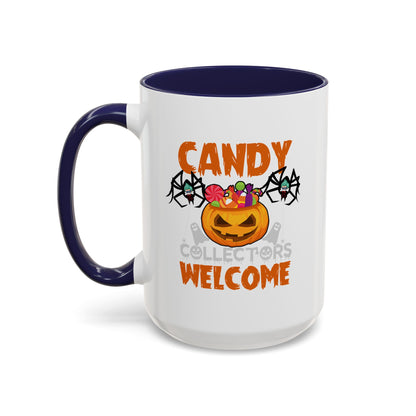 Accent Coffee Mug - Candy collectors by super kiddo Printify