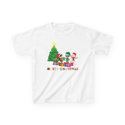 Kids Heavy Cotton™ Tee - Super kiddo preparing gifts - [[{"value":"Wonderwear Kid"}]]