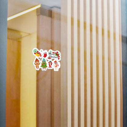 Christmas Kiss-Cut Vinyl Decals – Merry christmas from super kid - [[{"value":"Wonderwear Kid"}]]