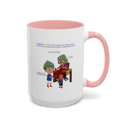 Accent Coffee Mug - WonderWear Origin - [[{"value":"Wonderwear Kid"}]]