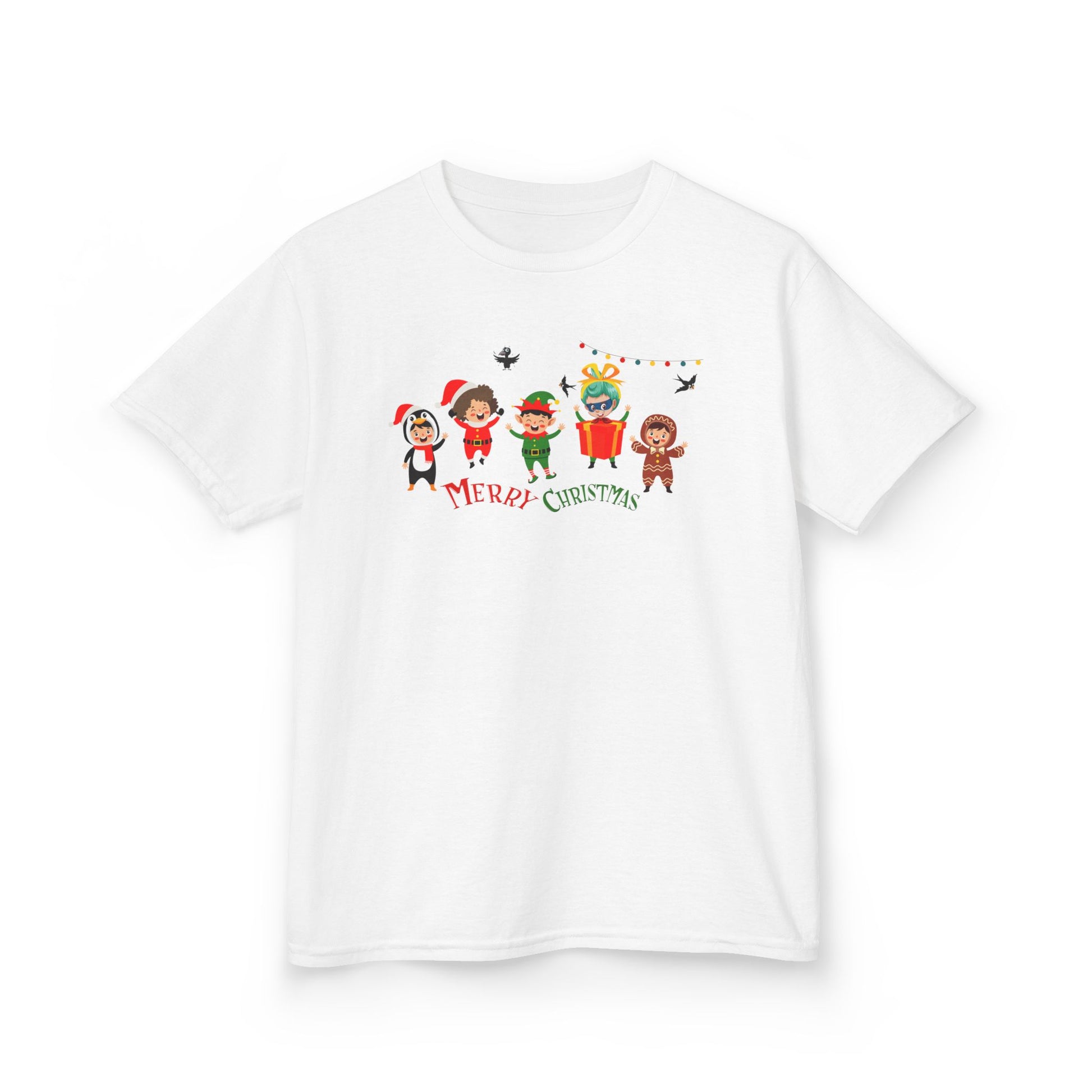 Kids Heavy Cotton™ Tee - Merry christmas by super kiddo and friends - [[{"value":"Wonderwear Kid"}]]
