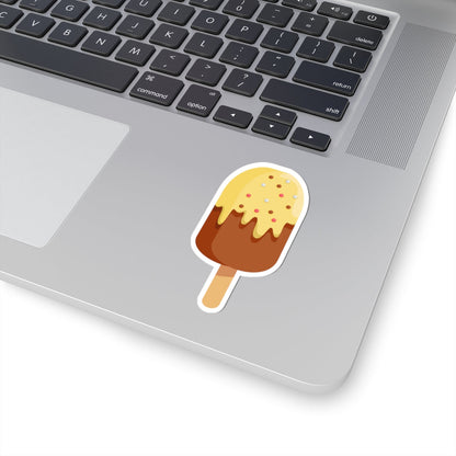 Kiss-Cut Stickers - Ice Cream Bar with Sprinkles Printify