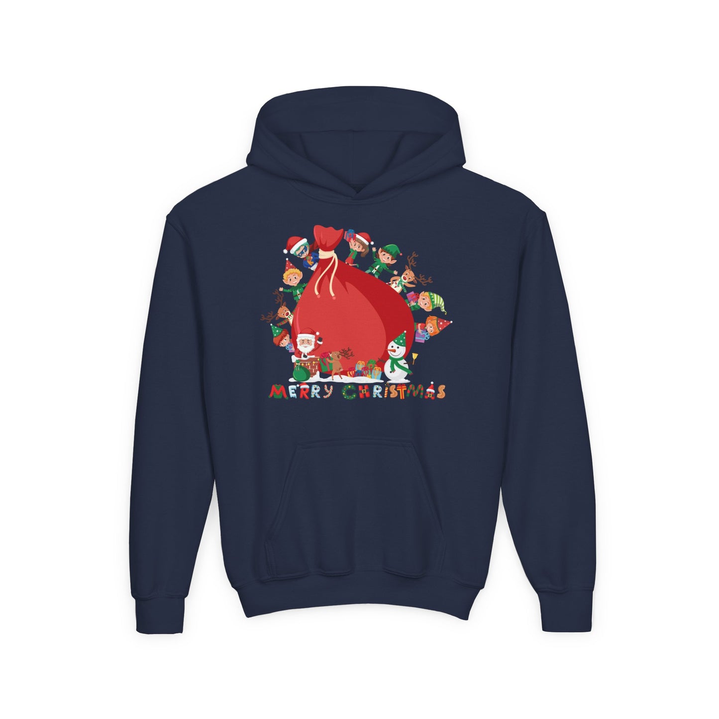 Youth Heavy Blend Hooded Sweatshirt - Super kiddo and big christmas gift