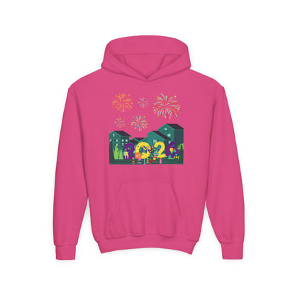 Youth Heavy Blend Hooded Sweatshirt - Super kiddo on house - [[{"value":"Wonderwear Kid"}]]
