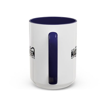 Accent Coffee Mug - Happy halloween by super kiddo Printify