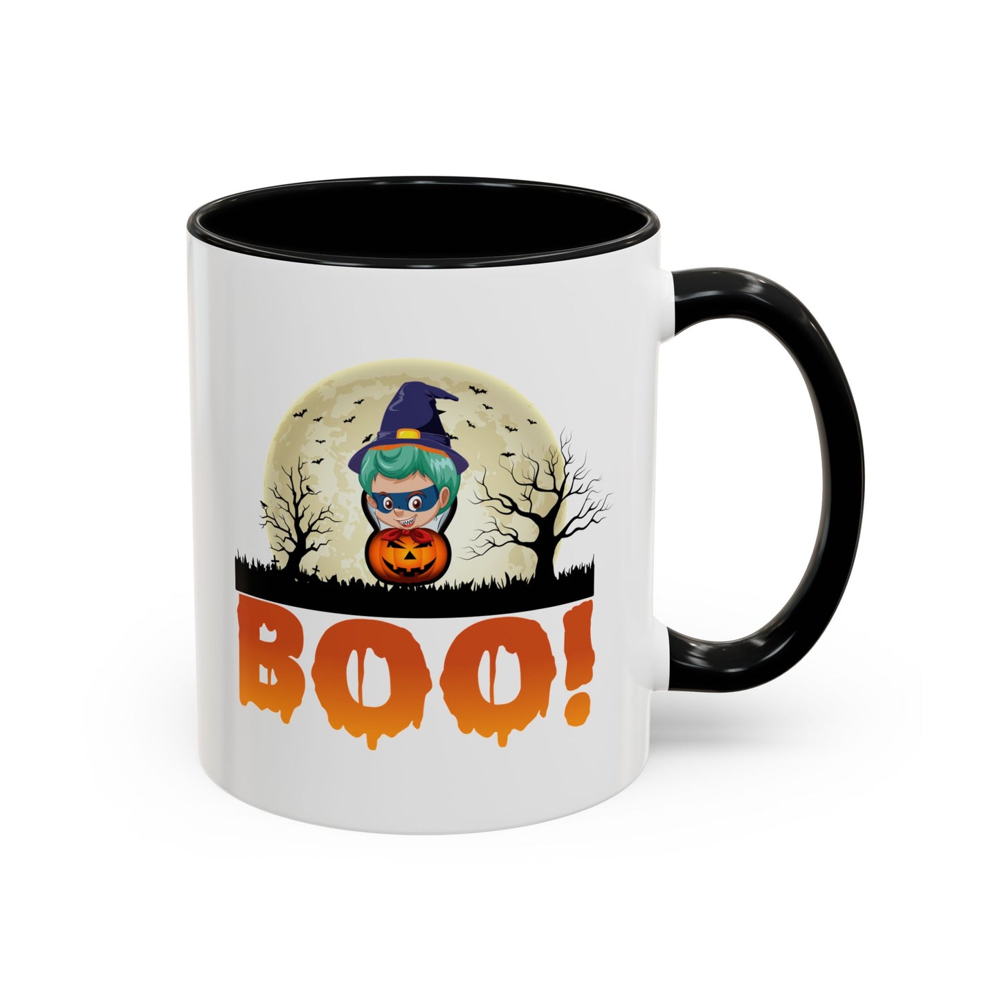 Accent Coffee Mug - Boo