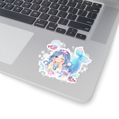 Kiss-Cut Stickers - Lovely mermaid Printify