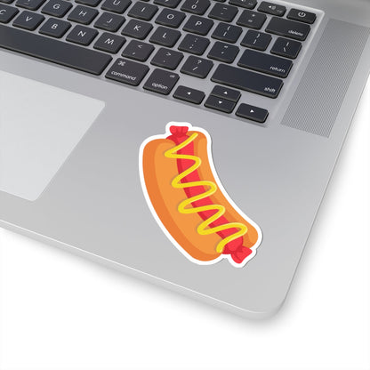 Kiss-Cut Stickers - Bun and Hotdog Printify