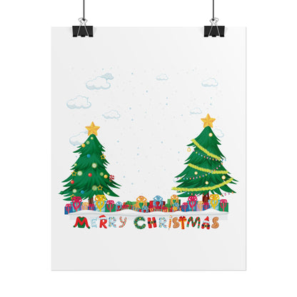 Rolled Posters - Christmas and snowing - [[{"value":"Wonderwear Kid"}]]