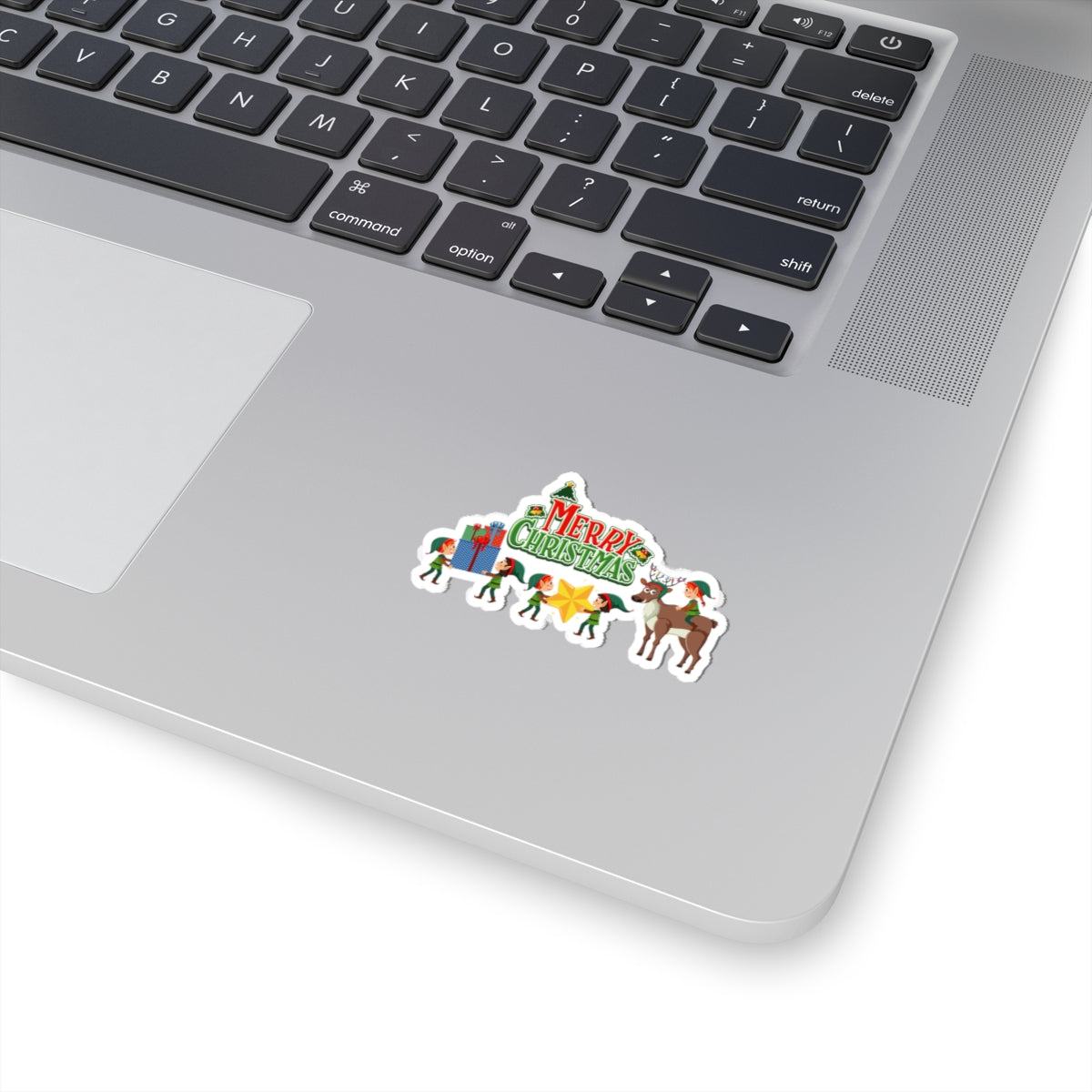 Kiss-Cut Stickers - Merry christmas and reindeer - [[{"value":"Wonderwear Kid"}]]