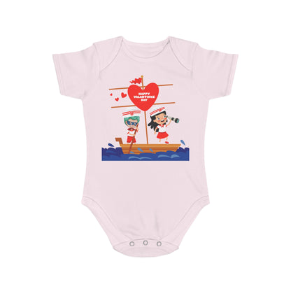 Infant Fine Jersey Bodysuit - Valentines -  Love sailing - [[{"value":"Wonderwear Kid"}]]