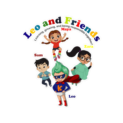 Halloween Kiss-Cut Vinyl Decals – Leo & Friends - Learning and growing - [[{"value":"Wonderwear Kid"}]]