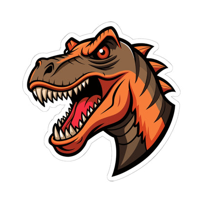 Kiss-Cut Vinyl Decals - Tyrannosaurus rex Printify