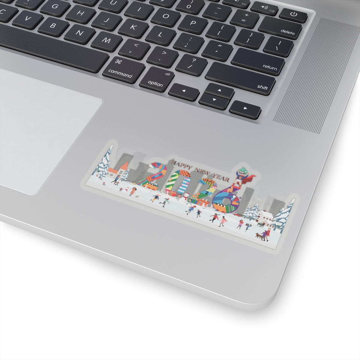 Kiss-Cut Stickers - Happy 2026 - [[{"value":"Wonderwear Kid"}]]