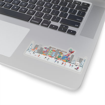 Kiss-Cut Stickers - Happy 2026 - [[{"value":"Wonderwear Kid"}]]