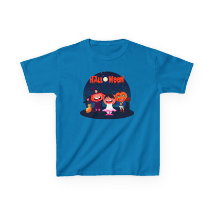 Kids Heavy Cotton™ Tee - Super kiddo wearing pumpkin - [[{"value":"Wonderwear Kid"}]]