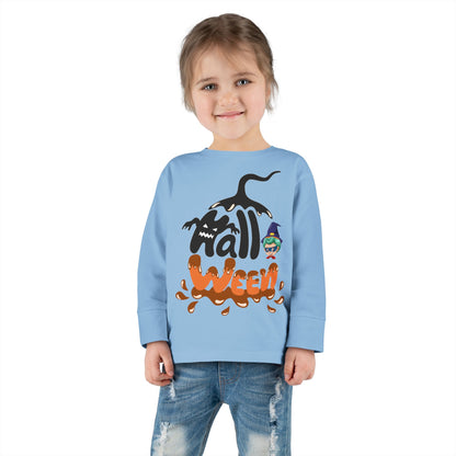 Toddler Long Sleeve Tee - Holloween Printify