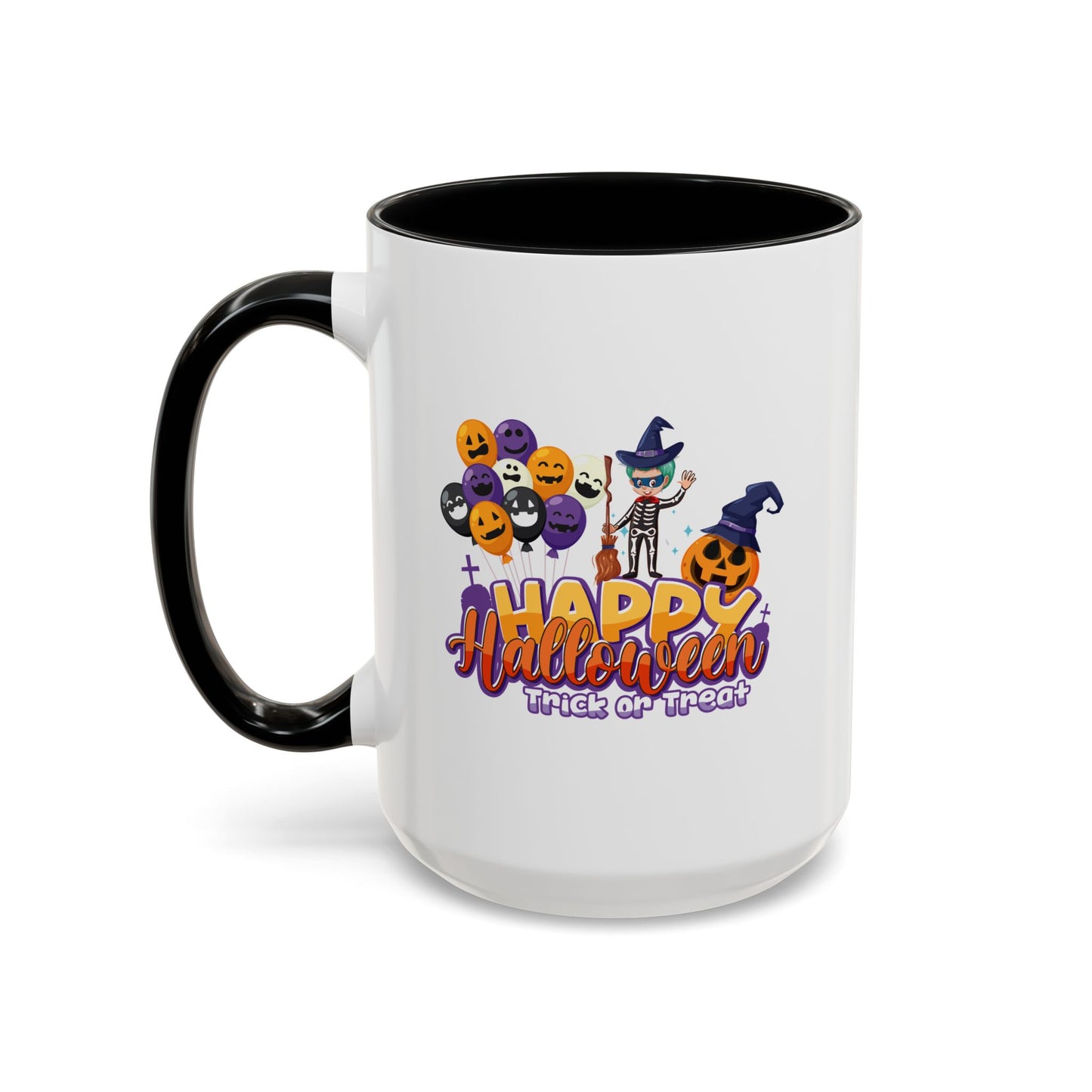 Accent Coffee Mug - Happy halloween trick or treat