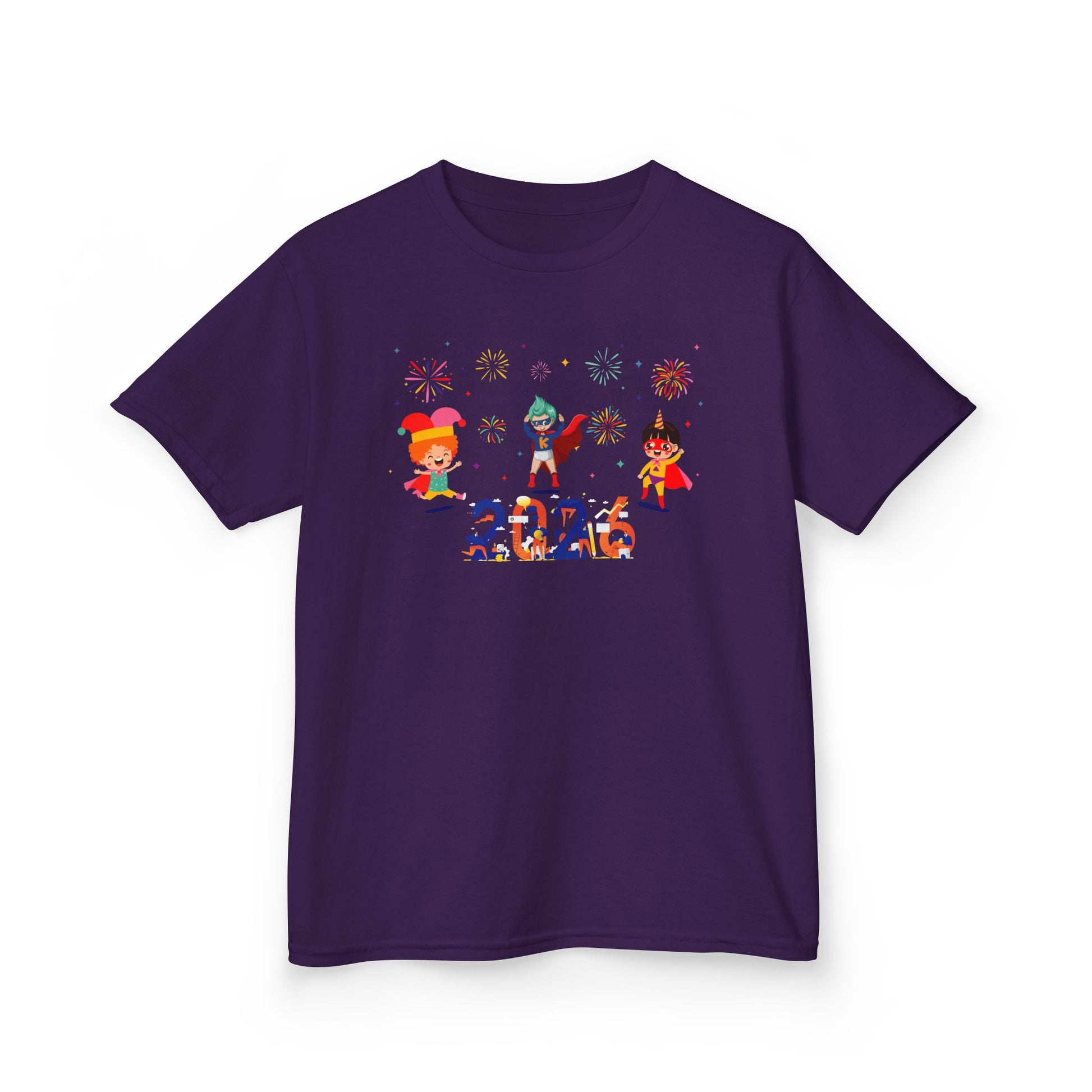 Kids Heavy Cotton™ Tee - Super kiddo and other hero - [[{"value":"Wonderwear Kid"}]]
