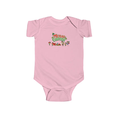 Infant Bodysuit - Merry christmas from super friends - [[{"value":"Wonderwear Kid"}]]
