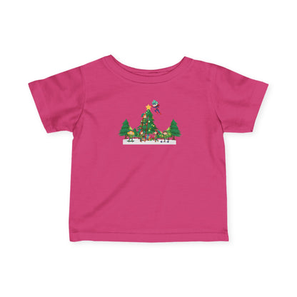 Infant Fine Jersey Tee - Super kiddo putting the stars - [[{"value":"Wonderwear Kid"}]]