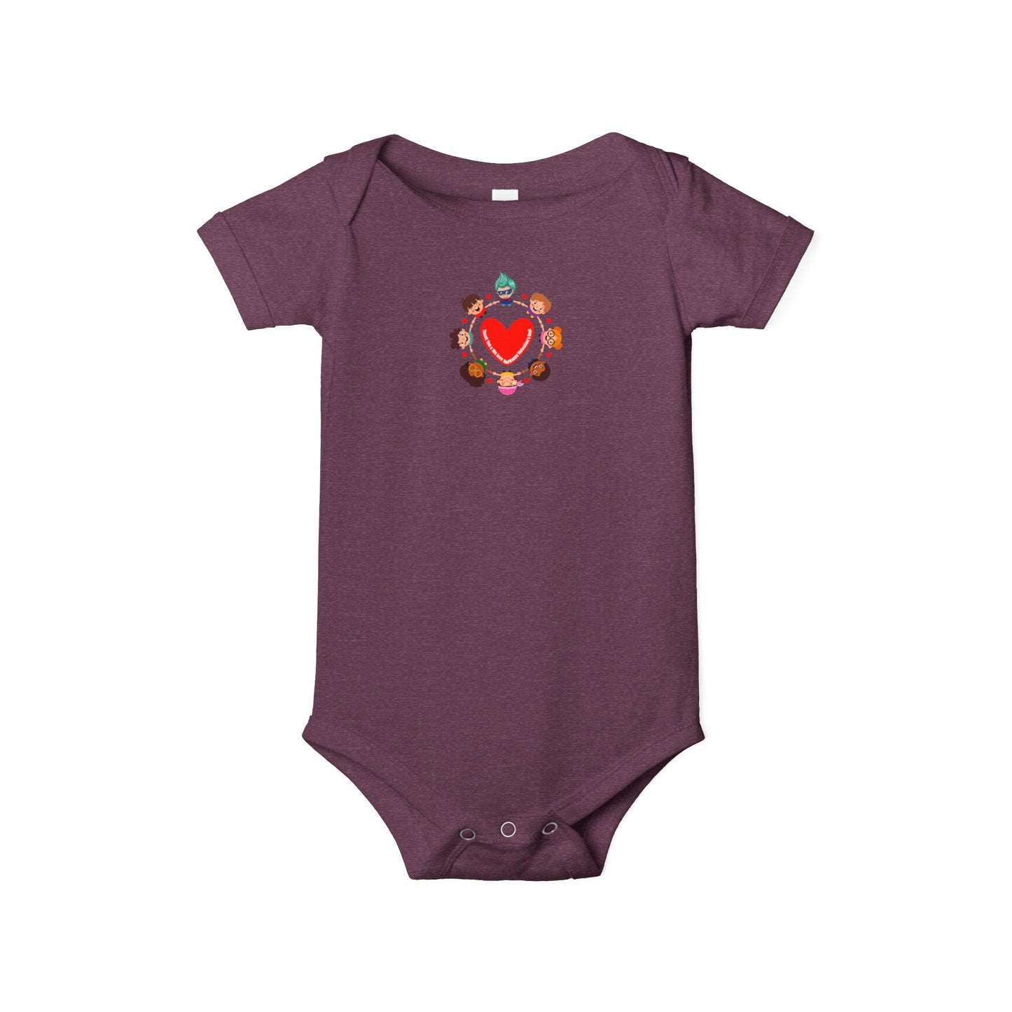 Infant Jersey One Piece - Valentines - We love you - [[{"value":"Wonderwear Kid"}]]