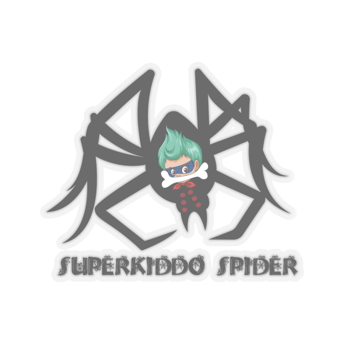 Kiss-Cut Stickers - Spider kiddo Printify