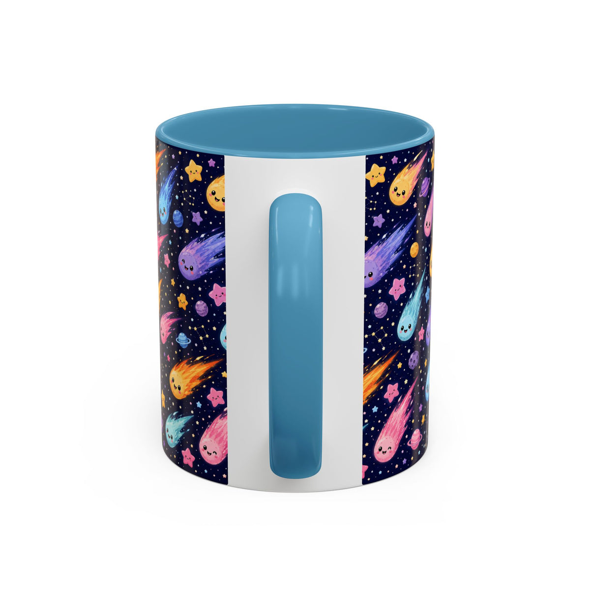 Accent Coffee Mug  (11/15 oz) - Cosmic Comet