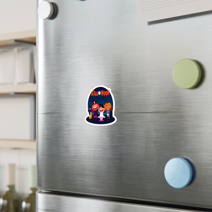 Halloween Kiss-Cut Vinyl Decals – Super kiddo wearing pumpkin - [[{"value":"Wonderwear Kid"}]]