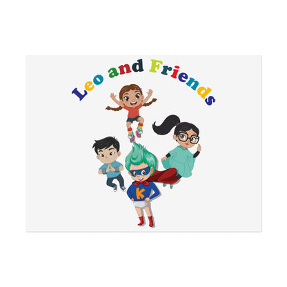 Rolled Posters - Leo & Friends - [[{"value":"Wonderwear Kid"}]]