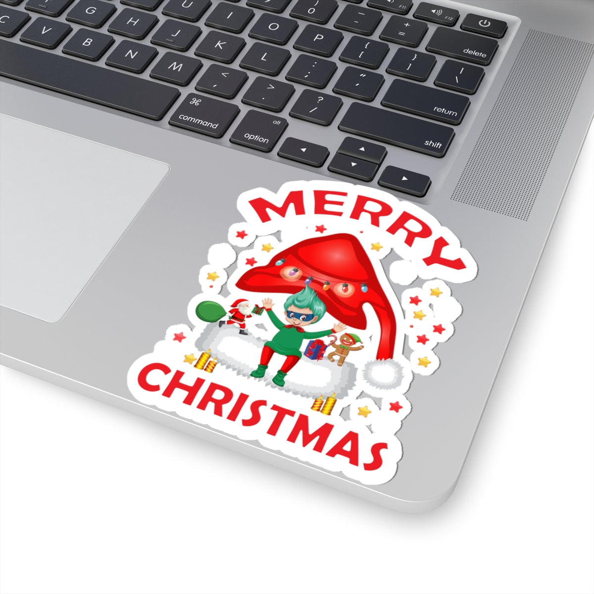 Kiss-Cut Stickers - Merry christmas - [[{"value":"Wonderwear Kid"}]]