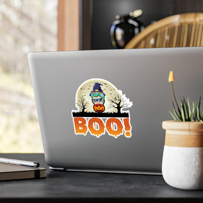 Halloween Kiss-Cut Vinyl Decals – Boo - [[{"value":"Wonderwear Kid"}]]