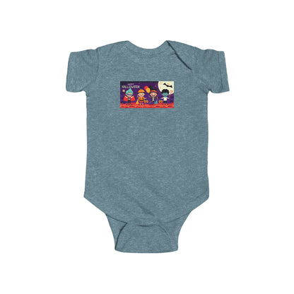 Infant Bodysuit - Super kiddo with friends on holloween - [[{"value":"Wonderwear Kid"}]]