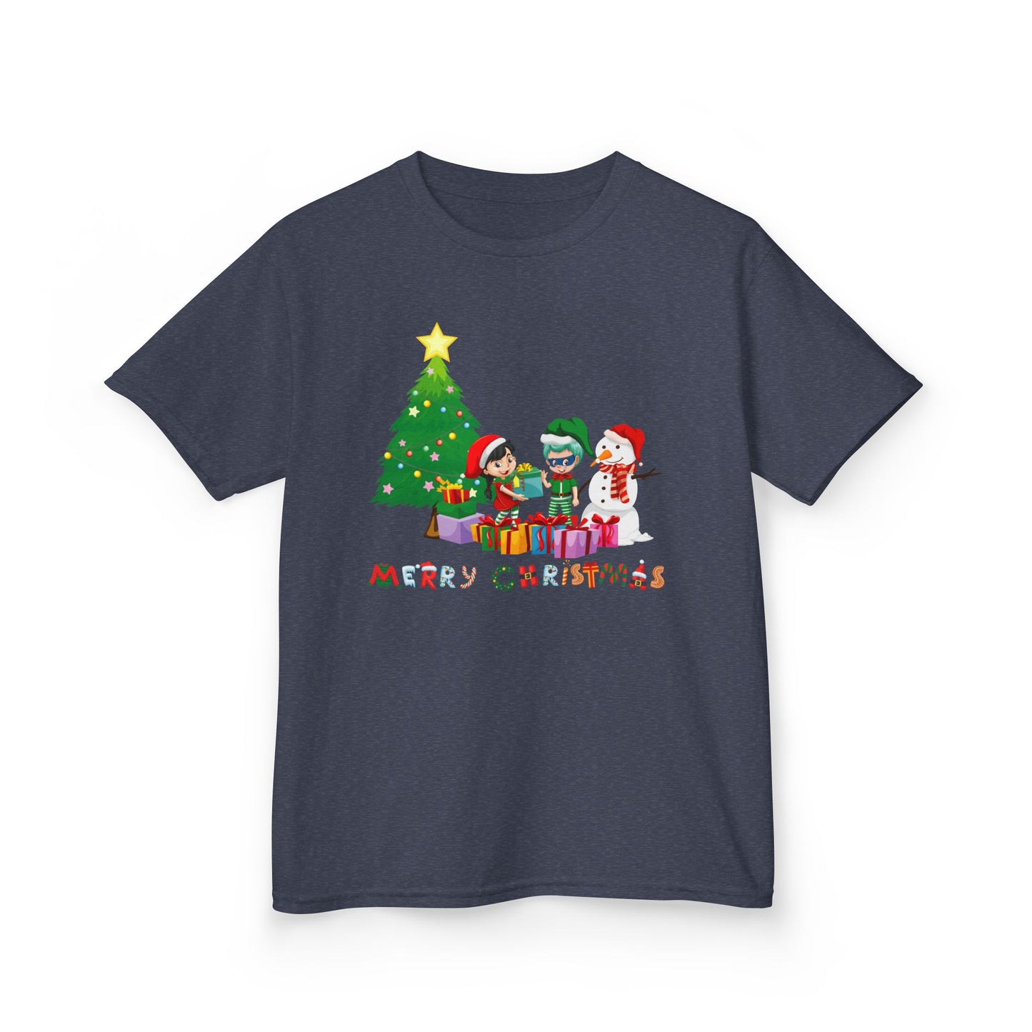 Kids Heavy Cotton™ Tee - Super kiddo preparing gifts - [[{"value":"Wonderwear Kid"}]]