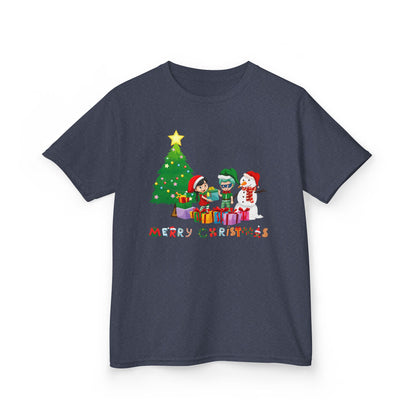 Kids Heavy Cotton™ Tee - Super kiddo preparing gifts - [[{"value":"Wonderwear Kid"}]]
