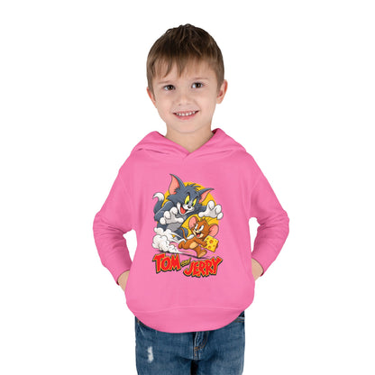 Toddler Hoodie — Tom and Jerry Cheese Chase