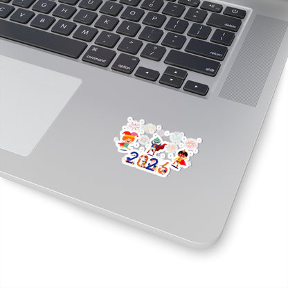 Kiss-Cut Stickers - Super kiddo and other hero - [[{"value":"Wonderwear Kid"}]]